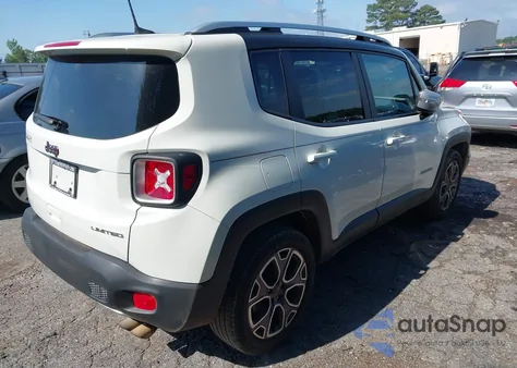 2018 Jeep Renegade Limited Fwd из США, поврежденный, VIN ZACCJADB3JPG74022